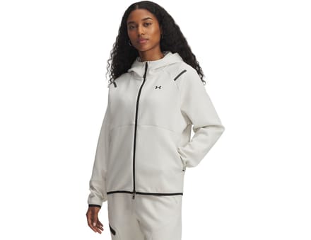 Under Armour Unstoppable Fleece Jas Met Capuchon Dames Wit K110