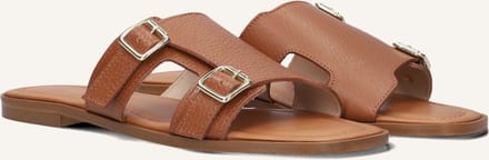 STEFANO LAURAN 24004 Slippers - Dames - Cognac - Maat 40