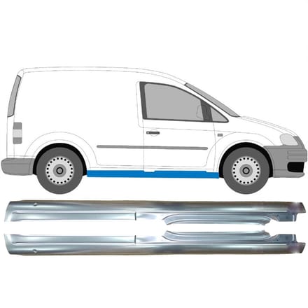 Volledige dorpel voor Volkswagen Caddy 2004-2020 / Links + Rechts / Set
