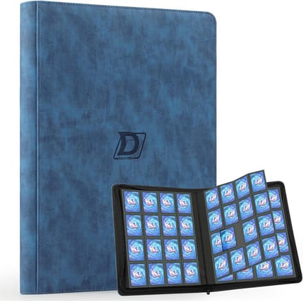 Verzamelkaartenalbum - Kaartenmap Binder - Kaarten Opbergen - Grote Capaciteit - 1024 Kaarten - Blauw