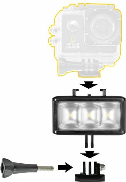 National Geographic Action Cam - LED lamp