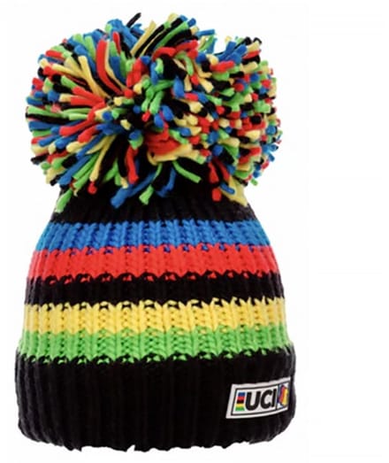 Big Bobble Muts UCI Black Rainbow Stripes