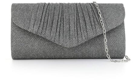 Party clutch- Grijs