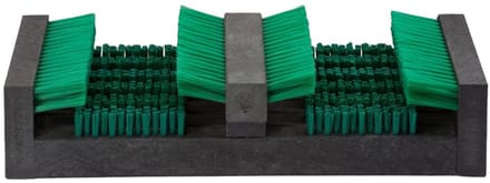 Borstelshop - voetenveger - kunststof - groen