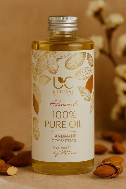 Massage olie - UC Natural - Pure Amandelolie - 270 ml