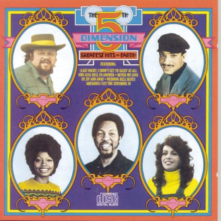 CD FIFTH DIMENSION Greatest Hits on Earth ARCD8335 Arista 1987 VS Rock Gebruikt