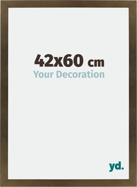 Your Decoration - Fotolijst 42x60 cm - MDF - Brons Decor - Mura