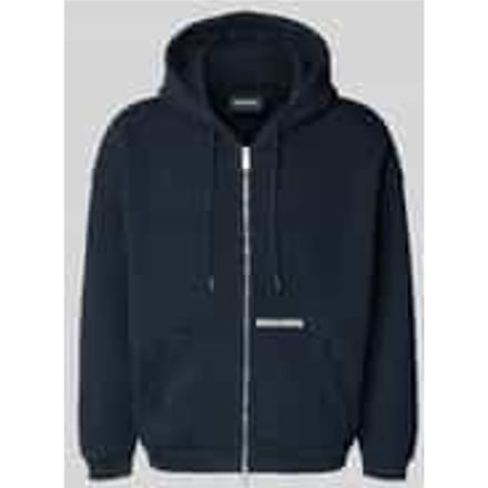 oversized sweatjack van katoenmix