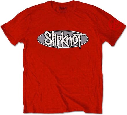 Slipknot - 20th Anniversary Don't Ever Judge Me Heren Tshirt - M - Rood