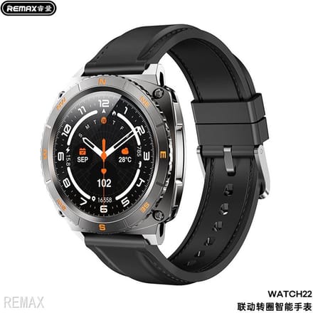 Remax WATCH22 - SmartWatch - Linkage Rotatable - IP68 - Chat GPT - Tarnish