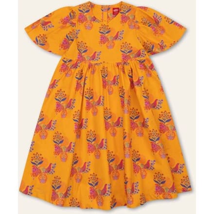 Oilily Dilli Jurk- maat92/2T Blazing Oranje