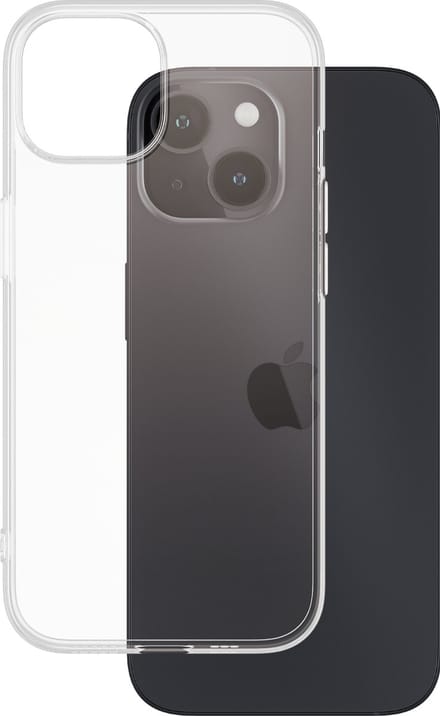 PanzerGlass, Funda SEGURA para Geschikt voor Apple iPhone 15, Transparant