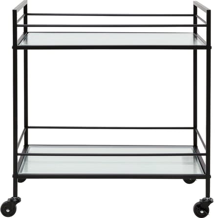 Dienbladtafel Tessa zwart Kare Design