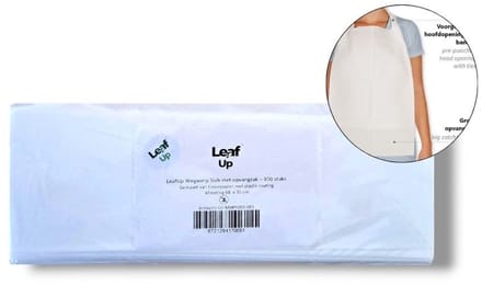 LeafUp® Wegwerp Slab met opvangzak – 100 stuks