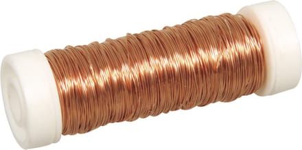 Rayher Sieraden maken draad - koper - 0.3 mm dik - 50 meter snoer - haakdraad - bindmaterialen - rijgkoord