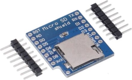 WeMos D1 mini MicroSD Shield