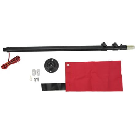 Kits de Lumières de Sécurité pour Canoë Lampe Étanche pour Bateau Marin Accessoires de Canoë red
