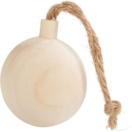Creativ Company Christmas Bauble Pendant Wood 4.8cm