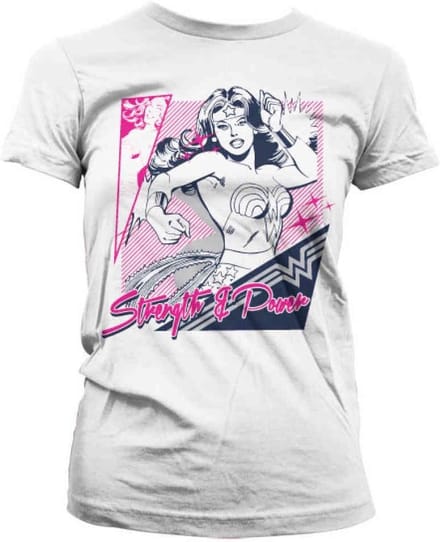 DC Comics Wonder Woman Dames Tshirt -M- Strength & Power Wit