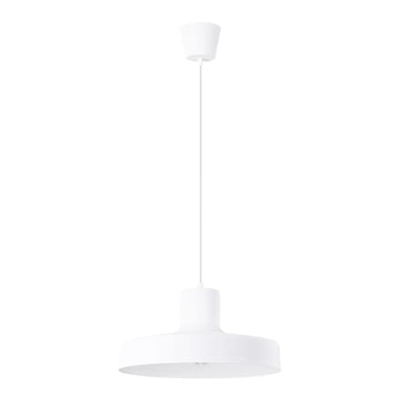 Sollux Lighting Hanglamp Bilo - E27 - wit - staal - 35x35x120cm