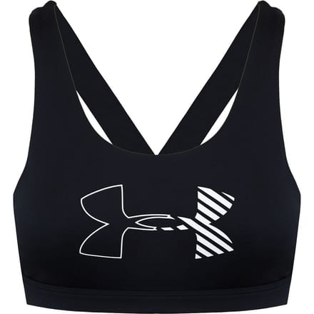Under Armour HeatGear Dames Zwarte Sportbeha