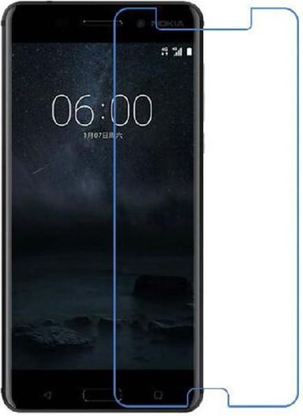 Pearlycase..Tempered glass / Glazen screenprotector 2.5D 9H Geschikt voor Nokia 6