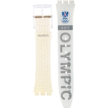 Swatch Plastic - Originals Medium (34mm) /Access/Solar/Musicall/Stop - G/SK/SL/SR/SS/SO28 AGZ150K GZ150K Olympic Team Austria band