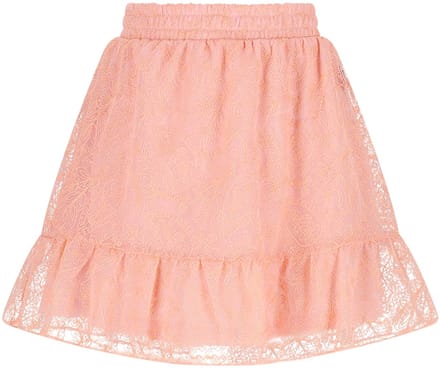 NONO - Ninay Embroidered Mesh Skirt - Vintage Pink - Maat 104