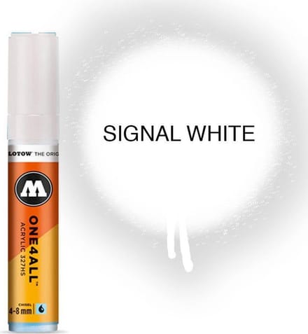 Molotow - One4All 4-8mm Marker Signal White