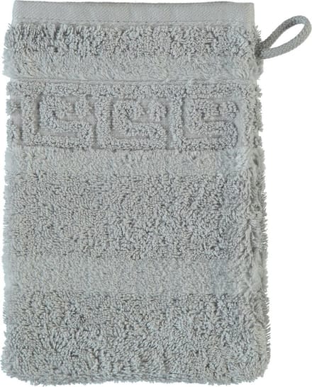 CAWÖ Noblesse Uni Washandje - Platina - 16x22