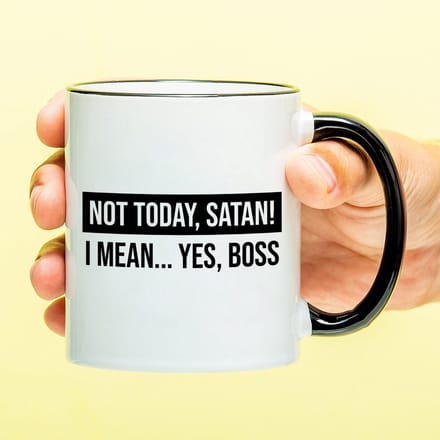 Ditverzinjeniet.nl Mok Not today satan! I mean... Yes, boss