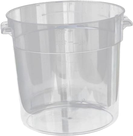 Multifunctionele Emmer - Transparante Bak - Auto Wassen - Grote Capaciteit - 31x30x26 cm - Transparant