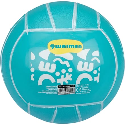 Waimea Strandbal PVC - 13 cm - Aqua - 13