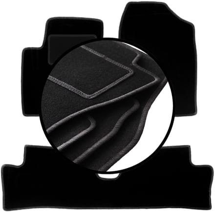 Complete set veloursmatten voor: Hyundai i10 II hatchback (2013-)