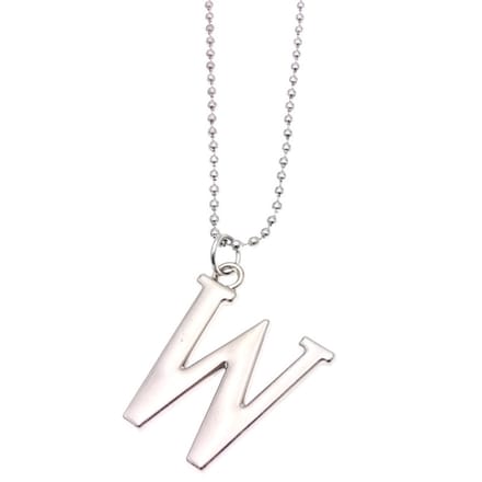Ketting Met Letter - W
