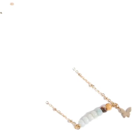 Halsketting met decoratieve parels vrouw 24 Colours