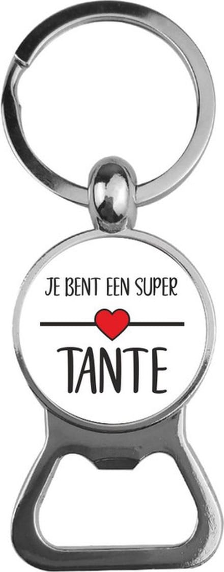 Bieropener Glas - Je Bent Een Super Tante