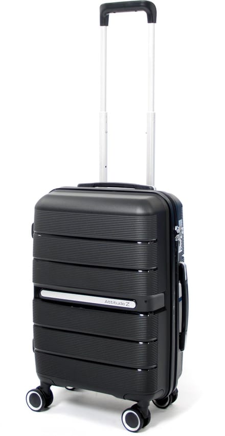 Attitudez EliteZ Handbagage Zwart 55cm - TSA-slot