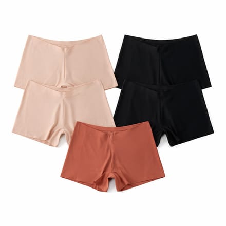 Emilie collection - ondergoed - boxershort - hoge taille - multipack 5 stuks