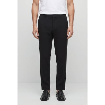 John Varvatos Bleecker Pants - Bootcut Pants With Slig Black Größe: 48 | Maßgeschneiderte Hosen Outlet | Herren | Schwarz