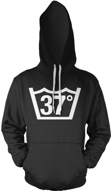 Hybris 37 Celcius-hoodie, zwart