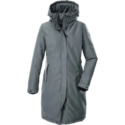 Killtec dames winterjas - Parka - functioneel - 43522 - staalblauw - maat 46