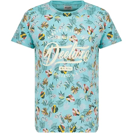 DEELUXE T-shirt met tropische printFRESHY Mint