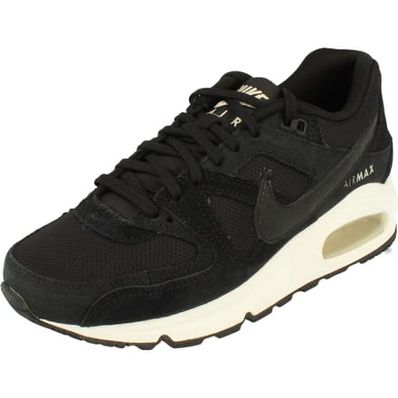 Nike Dames Air Max Command Zwarte Sneakers