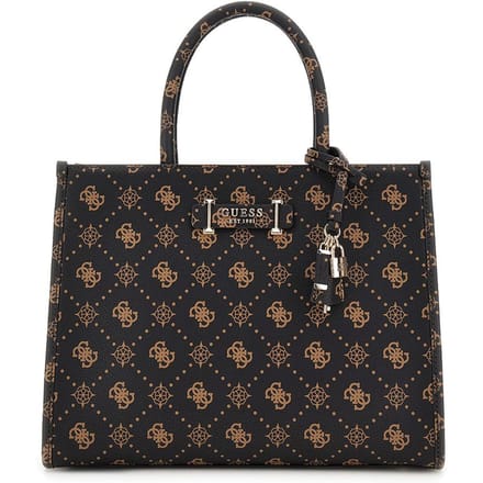 Guess Silia 2 Medium Handtas Dames - Polyester - Print