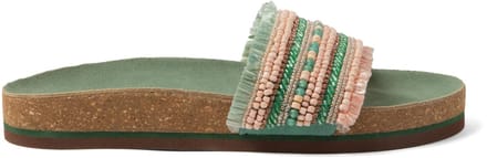 Lazamani - Florita Dames Slippers Sage - Maat 41
