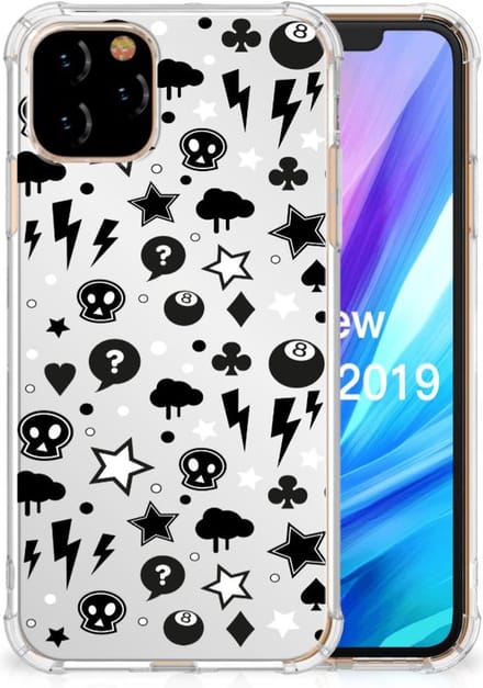 Extreme Case Apple iPhone 11 Pro Silver Punk