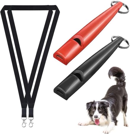 Hondenfluitje voor Effectieve Hondentraining met Gratis Fluitband - Instelbare Frequentie, Luid en Breed Bereik