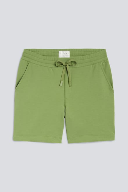 Track shorts Serie Felpa Stretch Peridot
