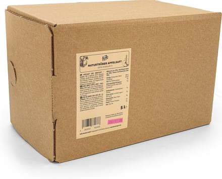 KoRo | Appelsap troebel bag-in-box 5 L